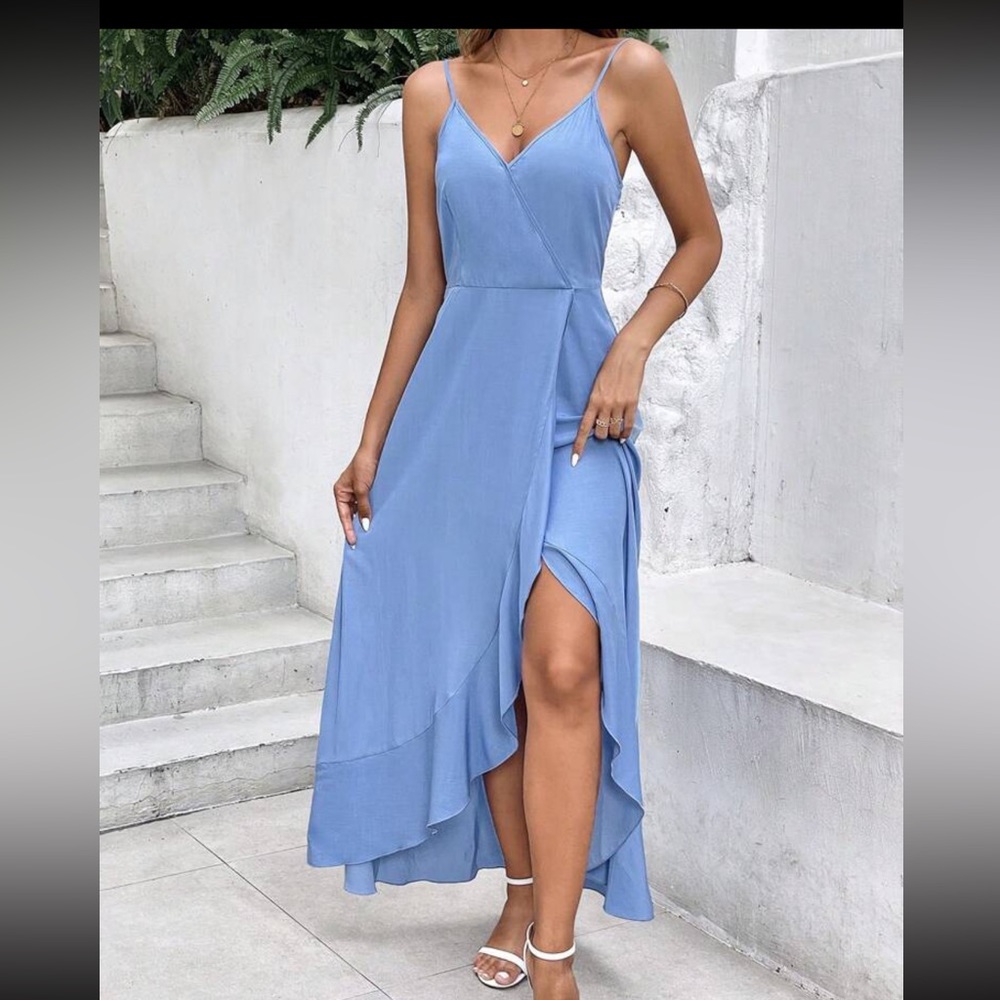 Cami blue dress